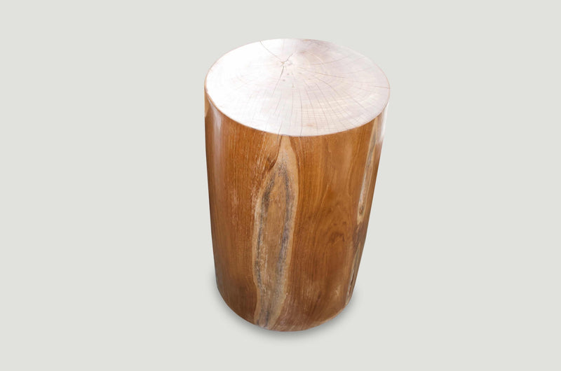 Natural Teak Pedestal