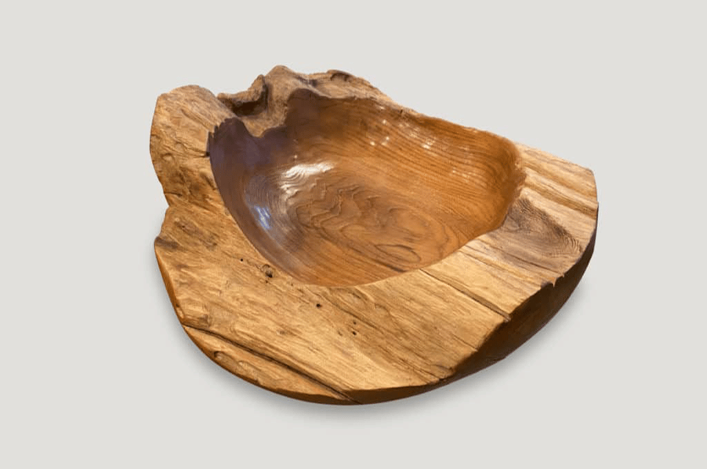 Organic Teak Vessel