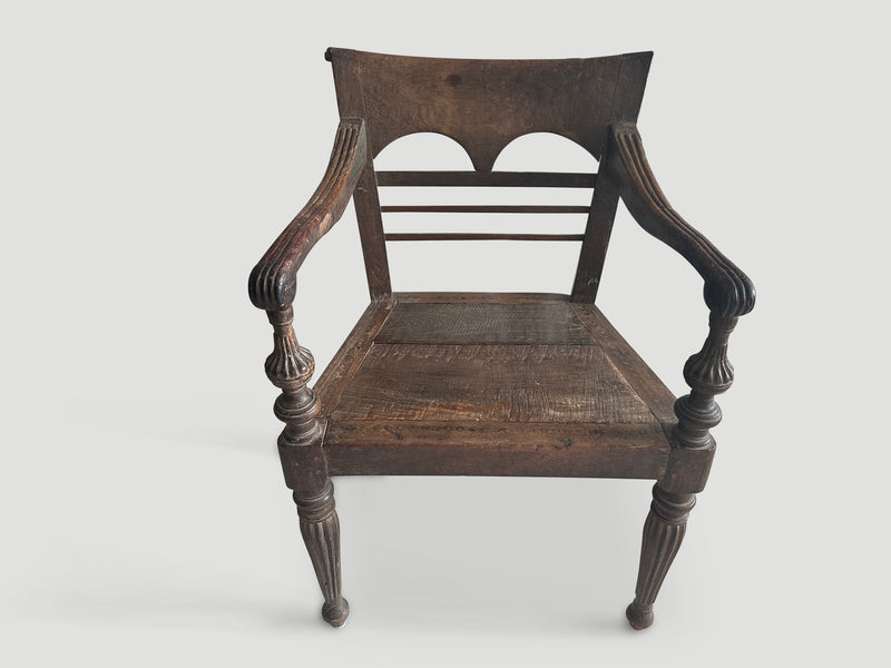 Rare Antique Raffles Arm Chair