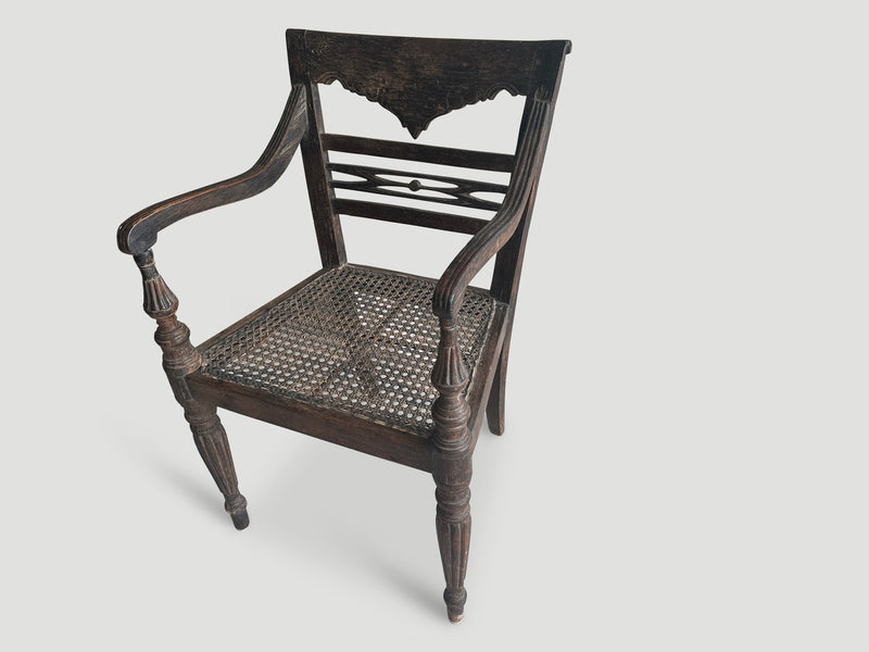 Rare Antique Raffles Arm Chair