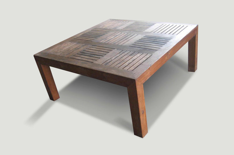 Slatted Teak Coffee Table