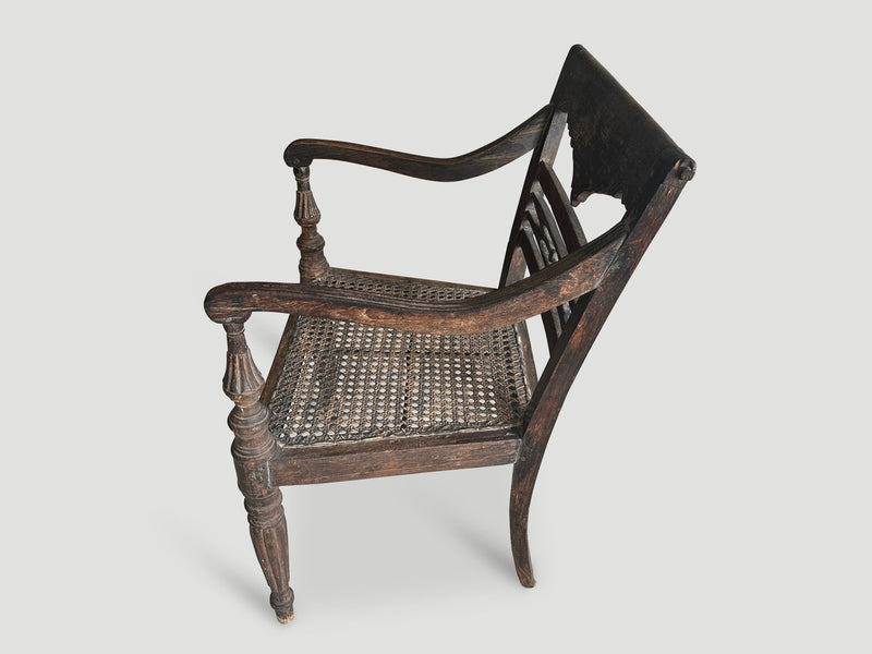 Rare Antique Raffles Arm Chair