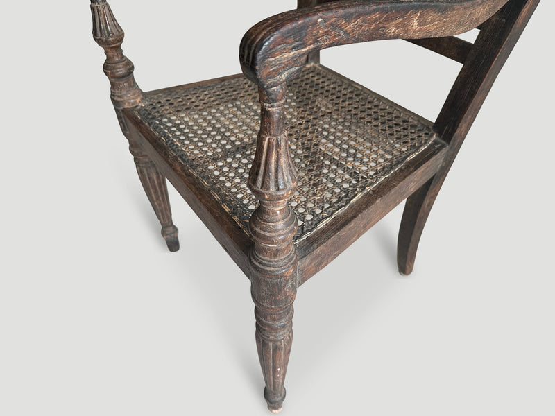 Rare Antique Raffles Arm Chair