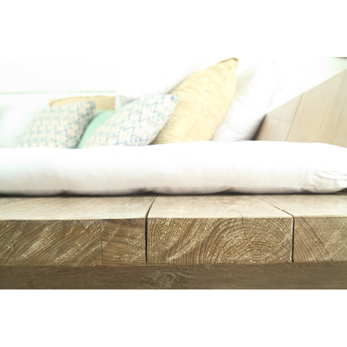 L-Shape Teak Spa Sofa