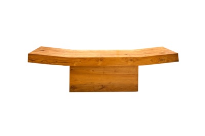 Minimal Teak Bench