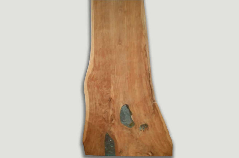 Cracked Resin Teak Panel