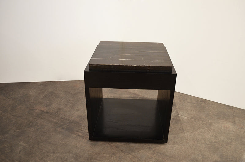 Petrified Wood Slab with Modern Base