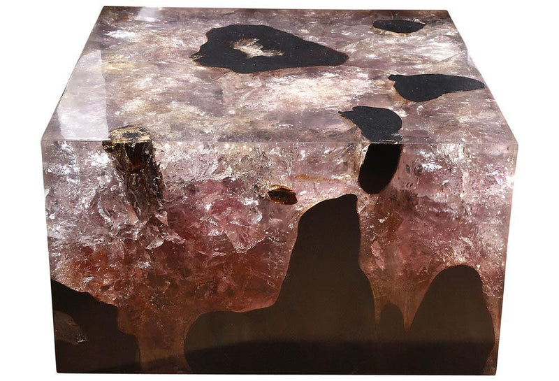 Cracked Resin Coffee Table