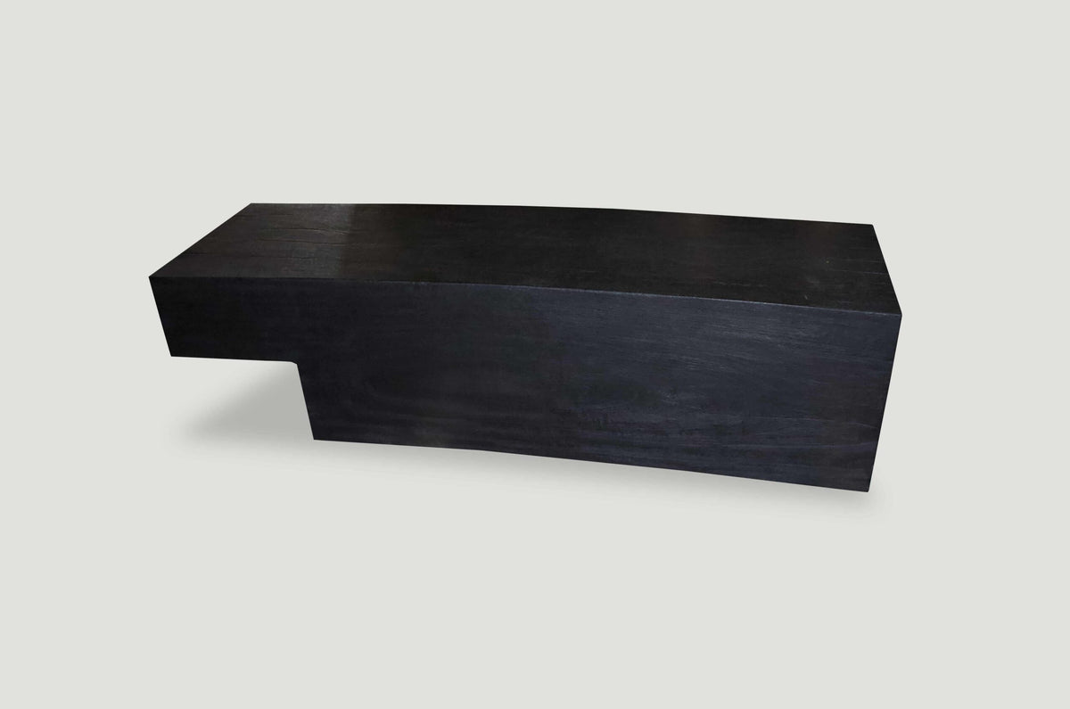 Minimalist Curved Bench