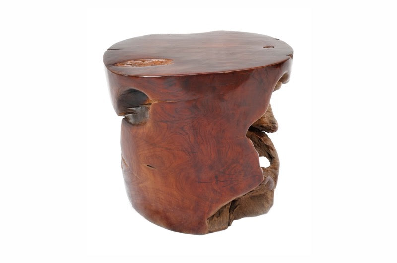 Organic Chestnut Side Table