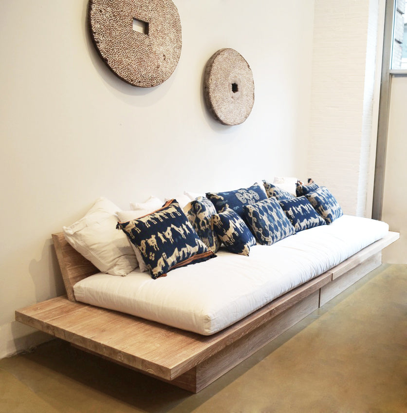 Single Teak Sofa