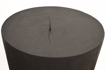 Triple Burnt Side Table