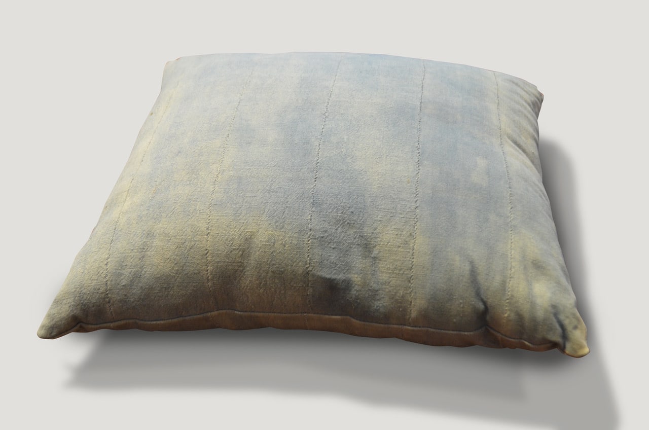 antique African pillow
