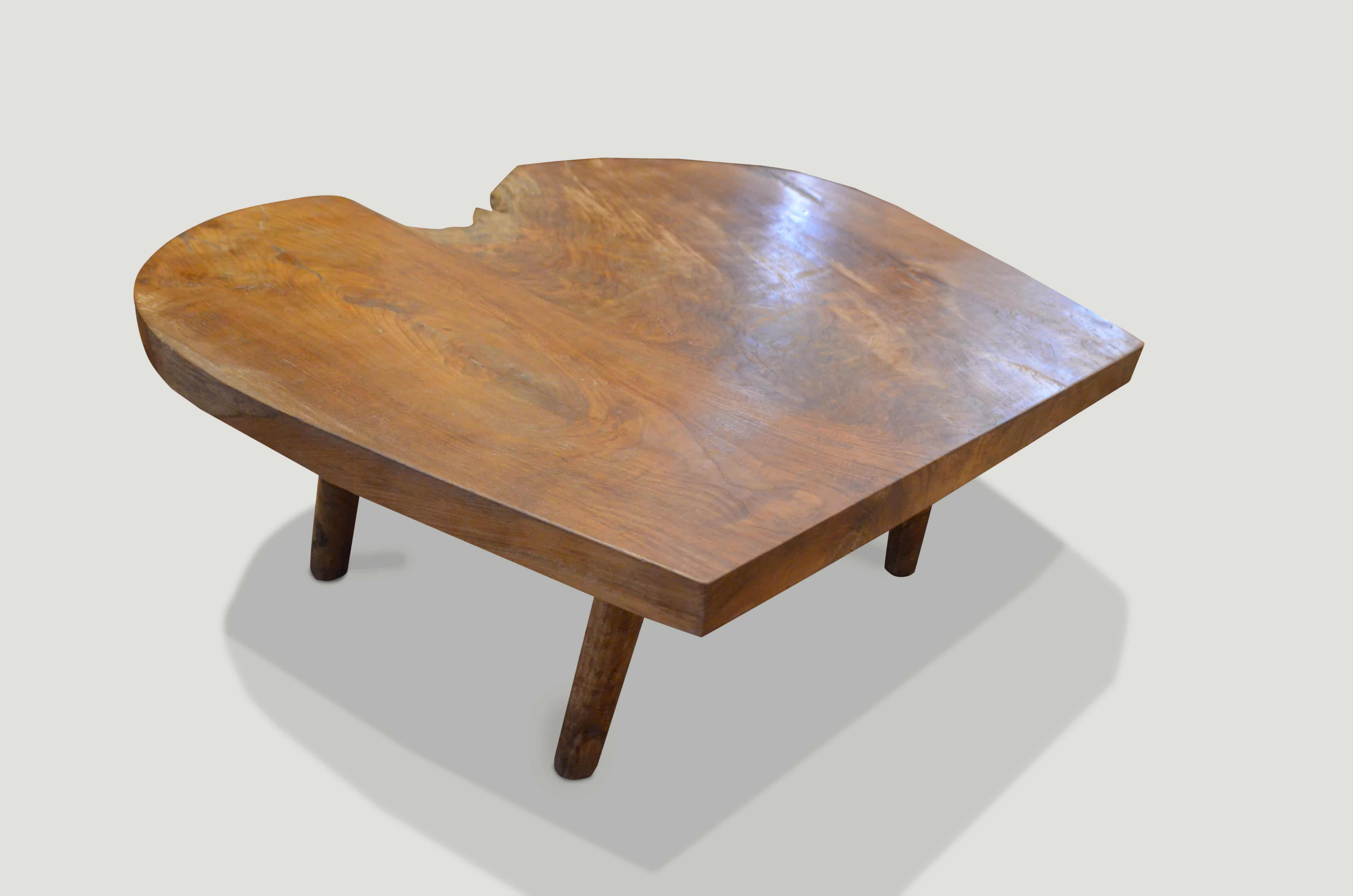 organic mid century style coffee table