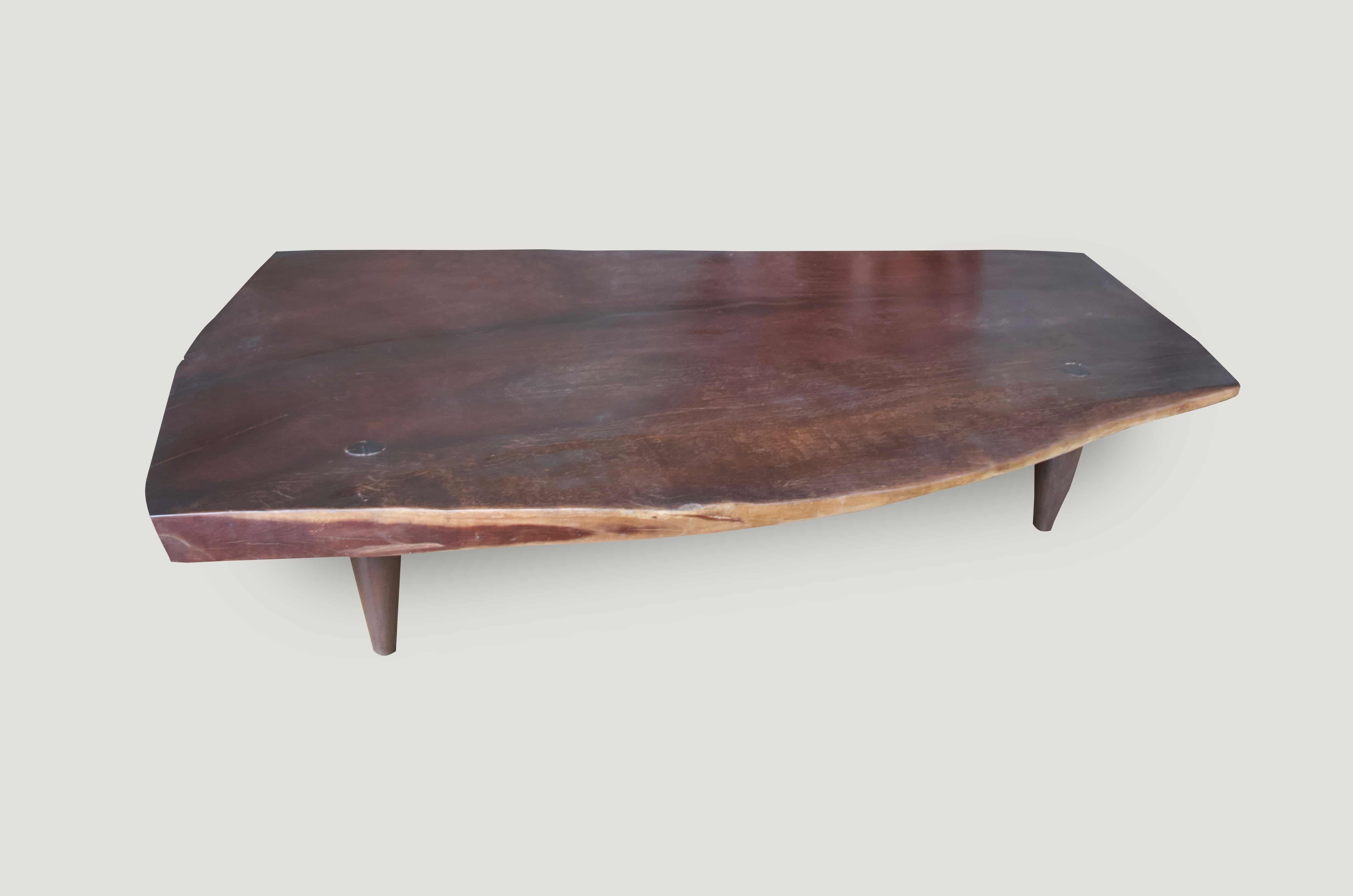 rare mahoni wood coffee table