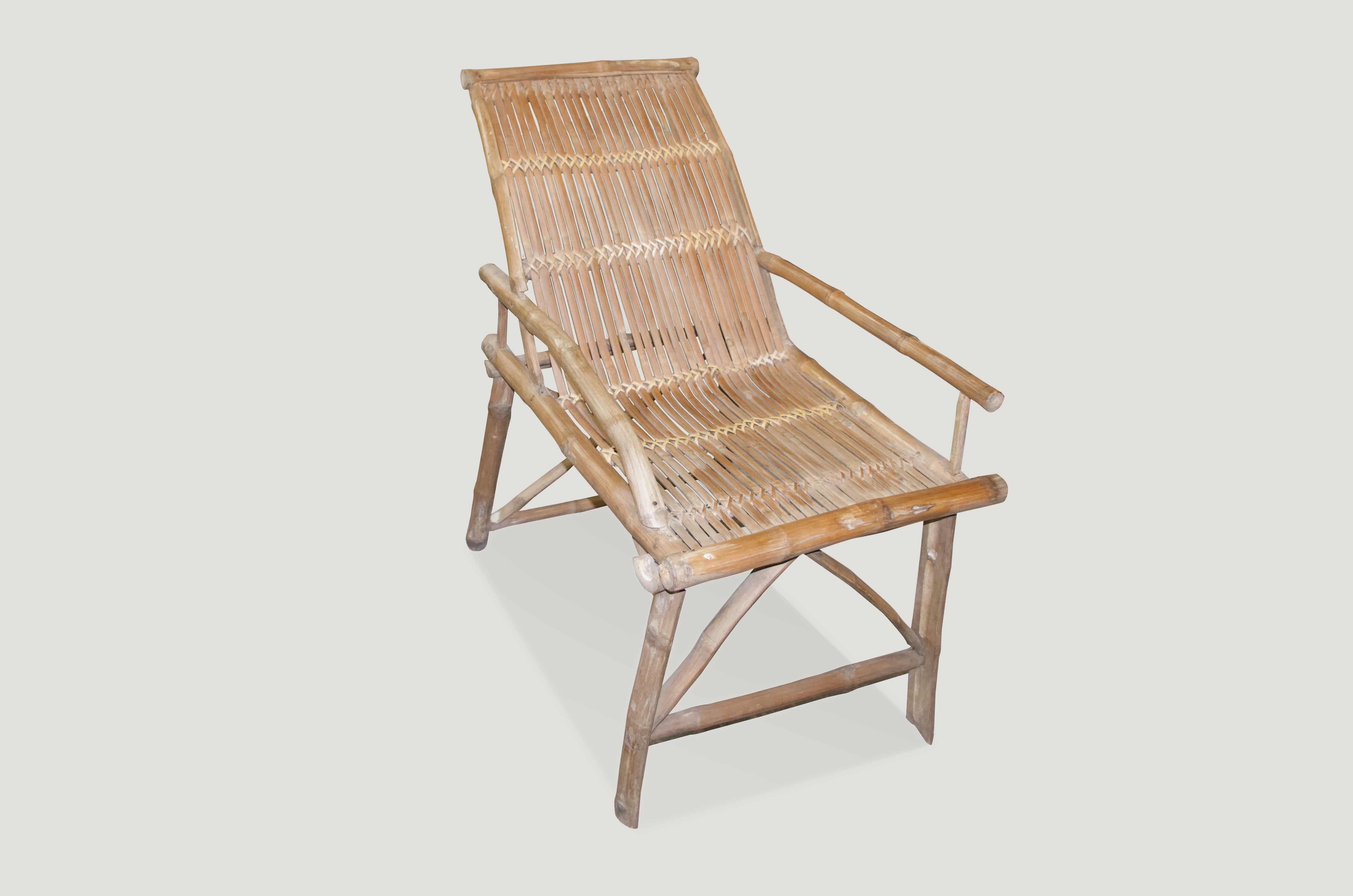 antique bamboo chair