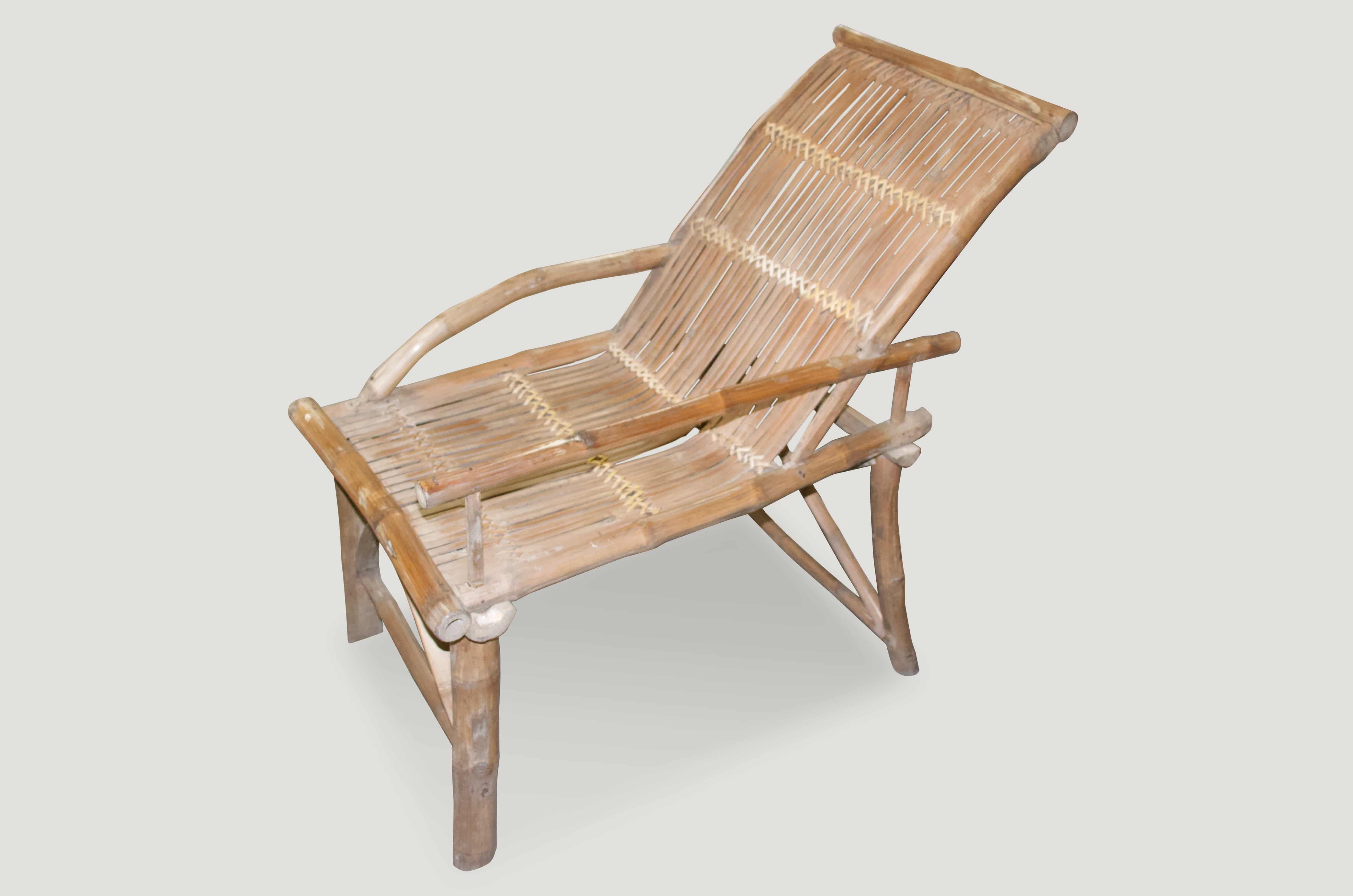 antique bamboo chair