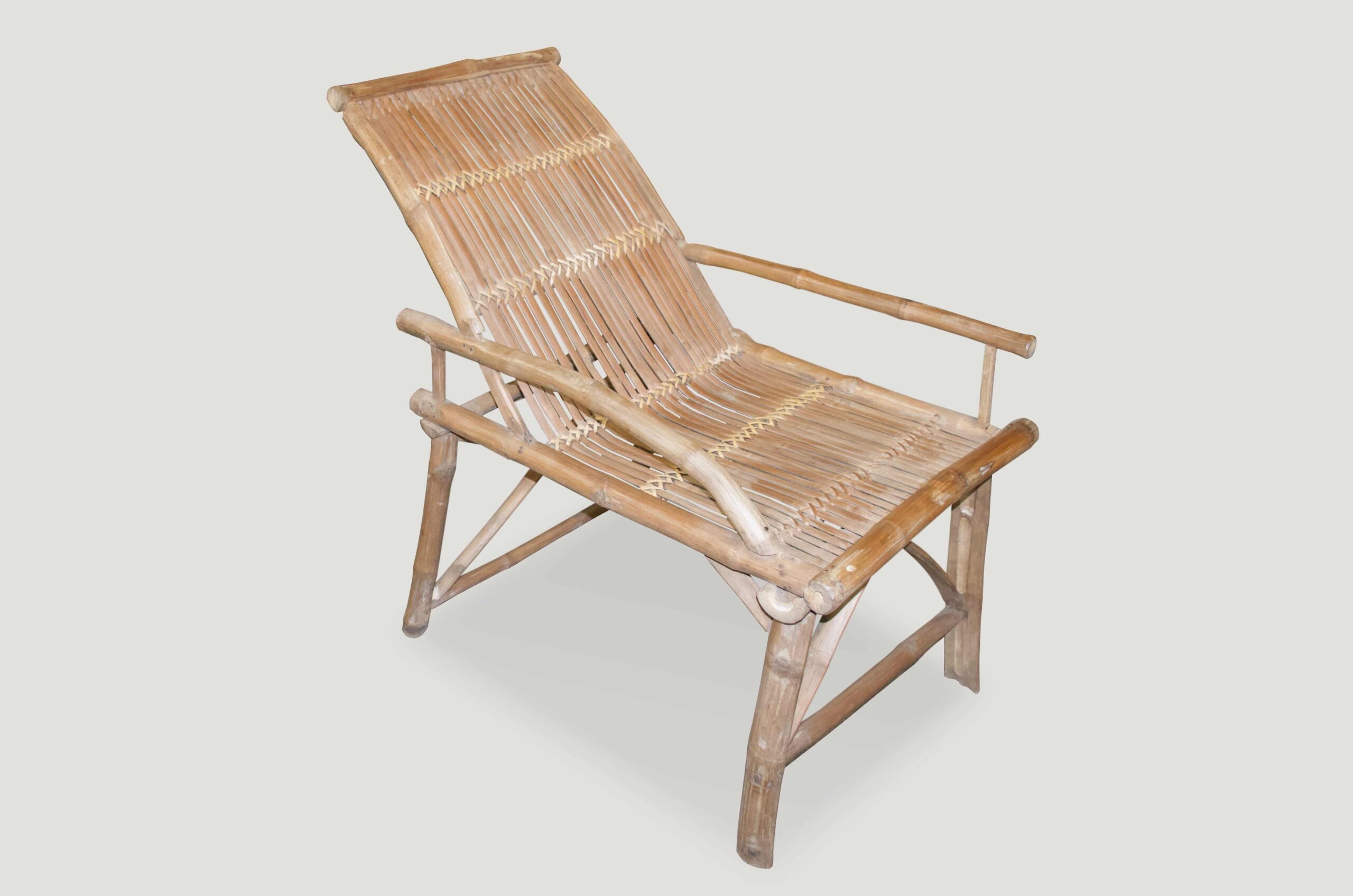 antique bamboo chair