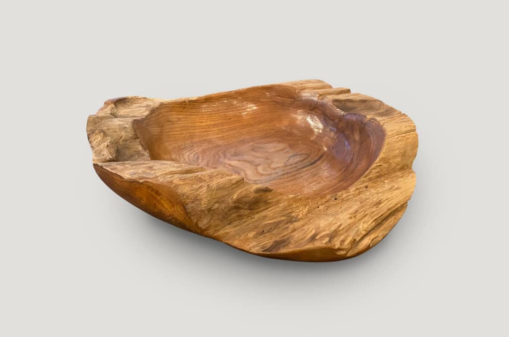 Organic Teak Vessel 86BR - Andrianna Shamaris