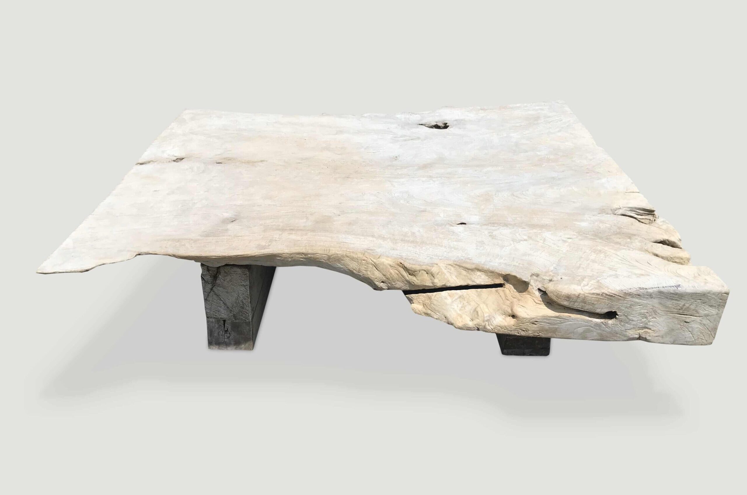 single slab live edge coffee table