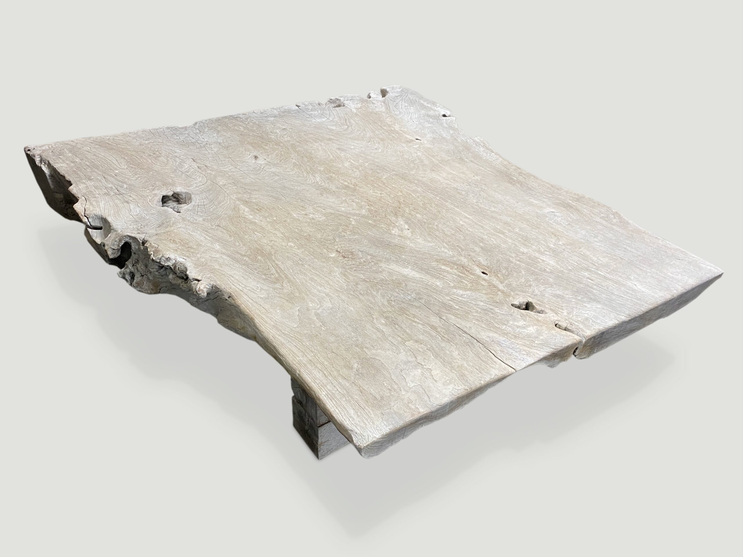 single slab live edge coffee table