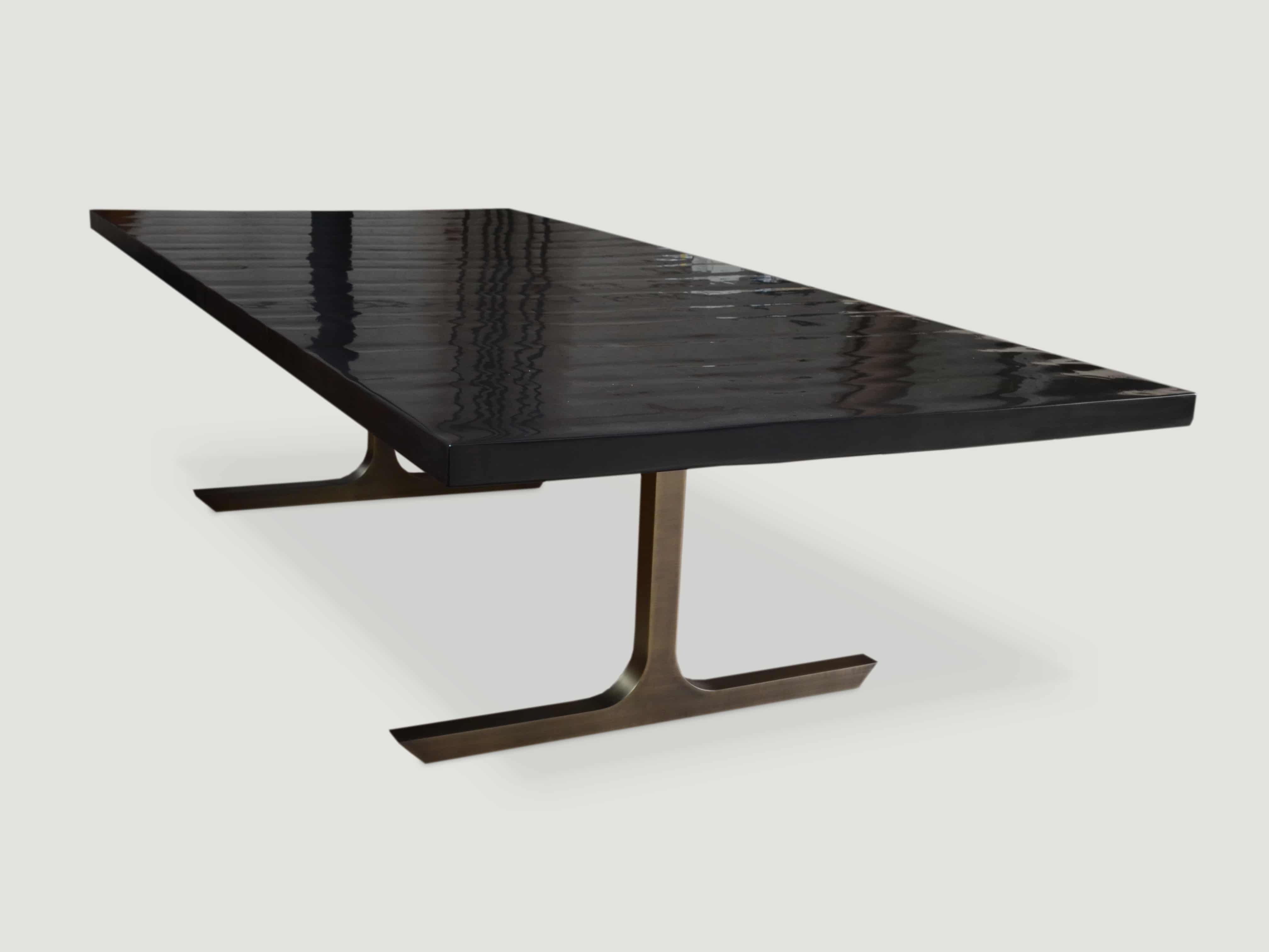 hand made French polished dining table