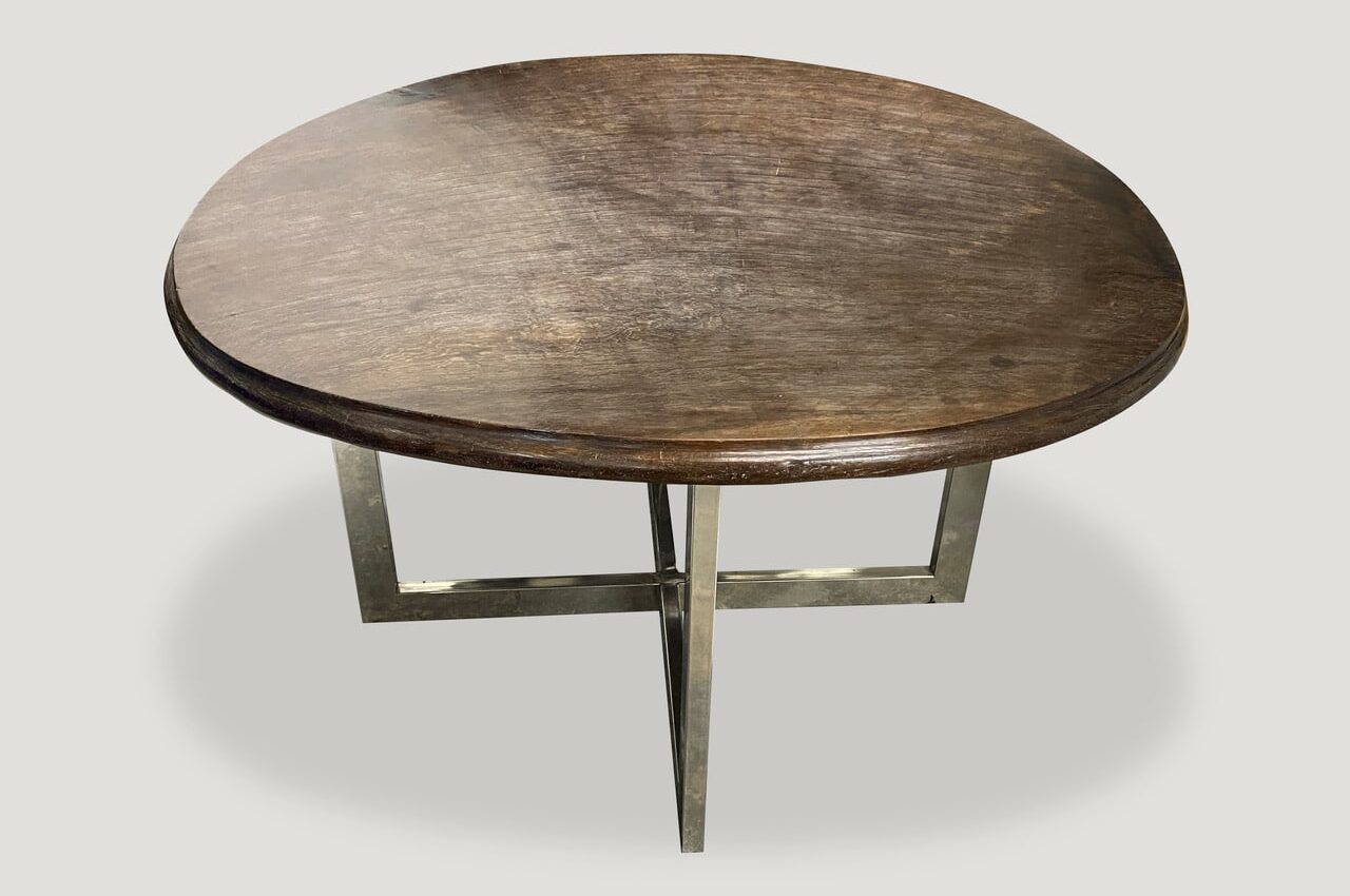 Ulin wood cocktail table