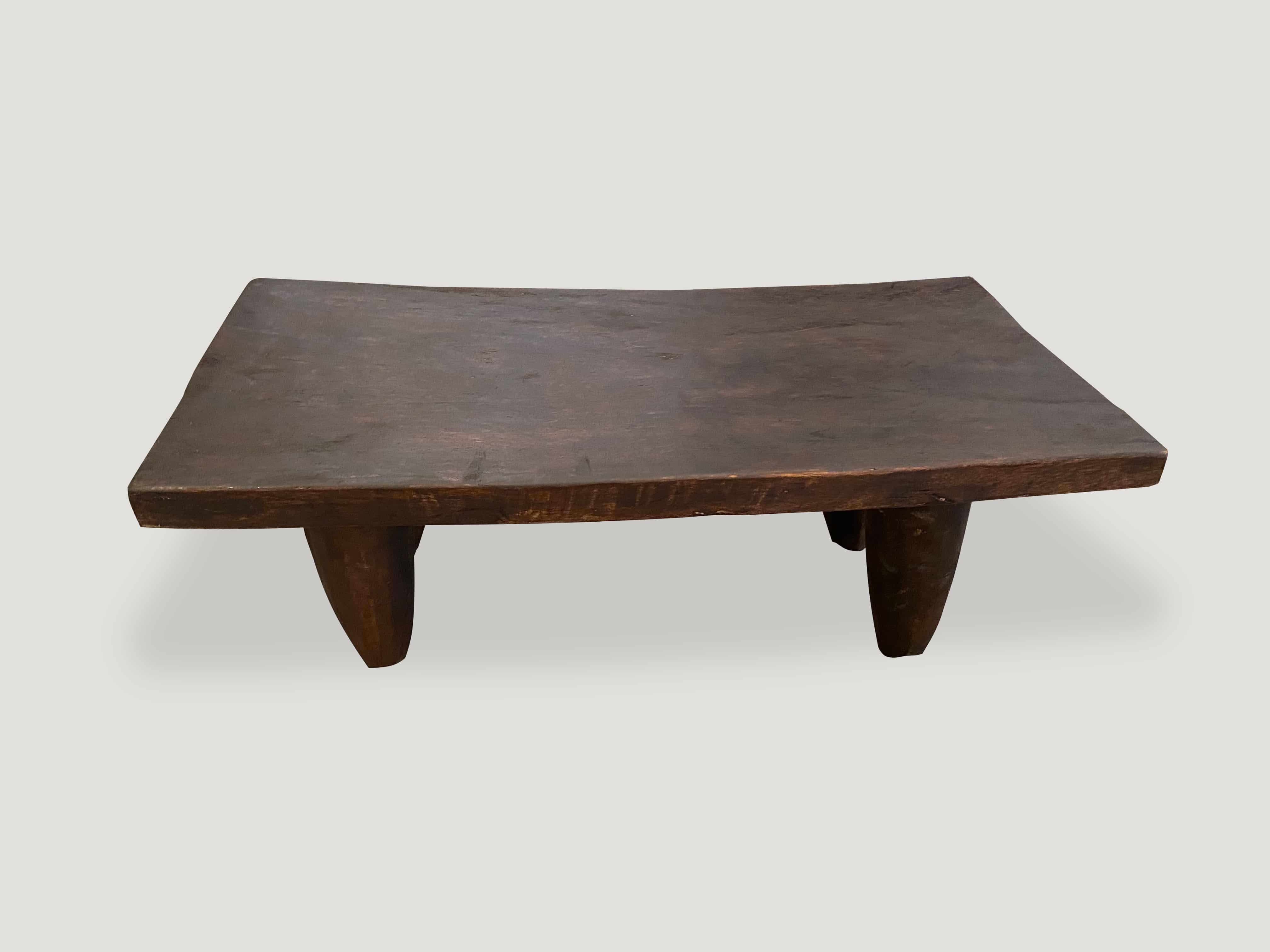 Iroko Wood African Bench Or Coffee Table 308a Andrianna Shamaris