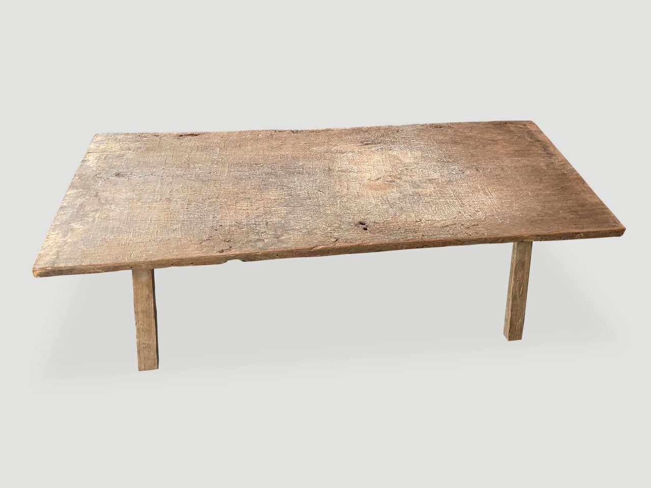 teak coffee table or wide bench