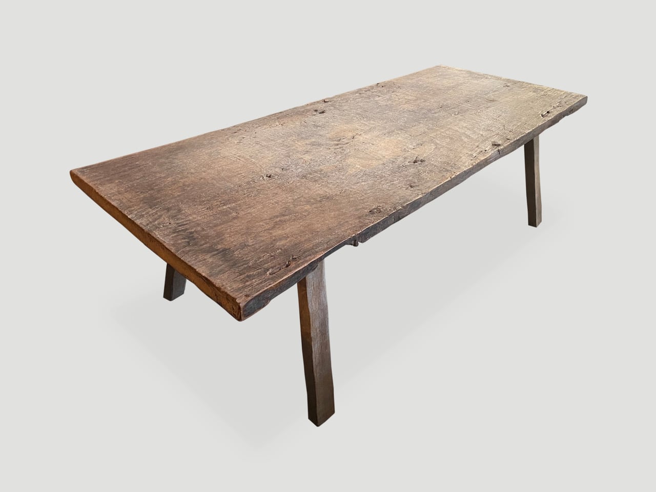 teak coffee table or wide bench