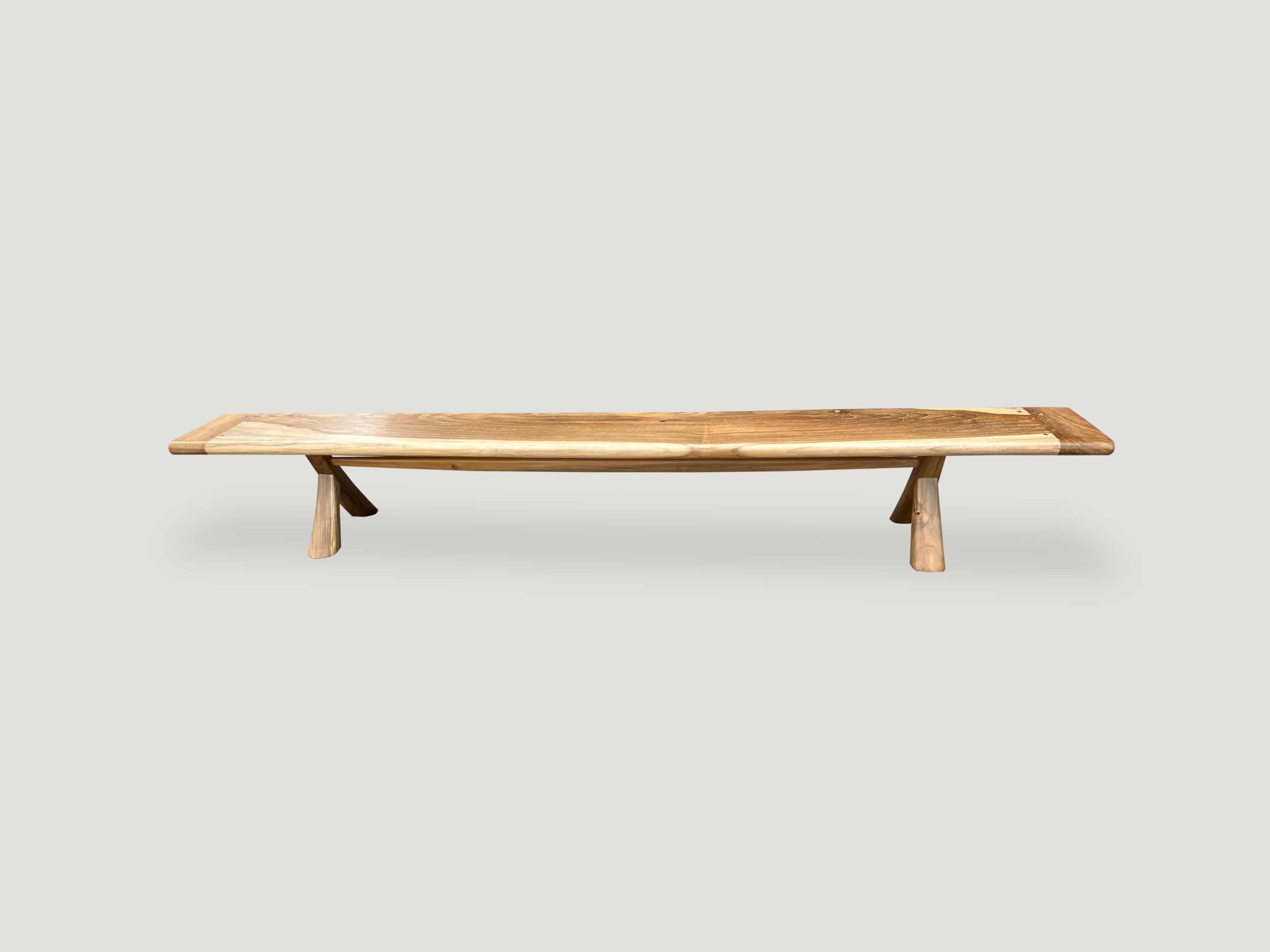 mid century couture long bench