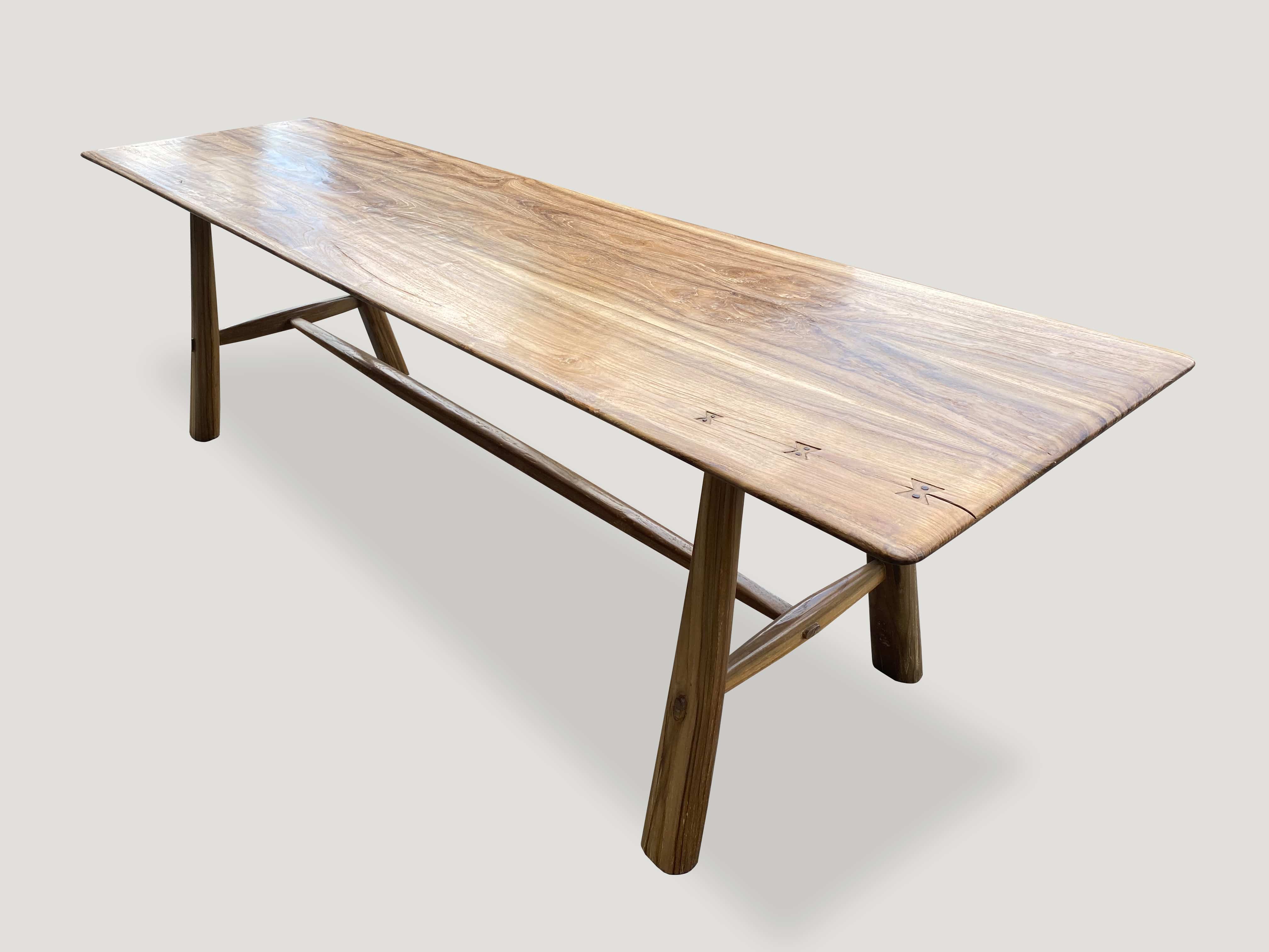 Mid Century Couture teak dining table