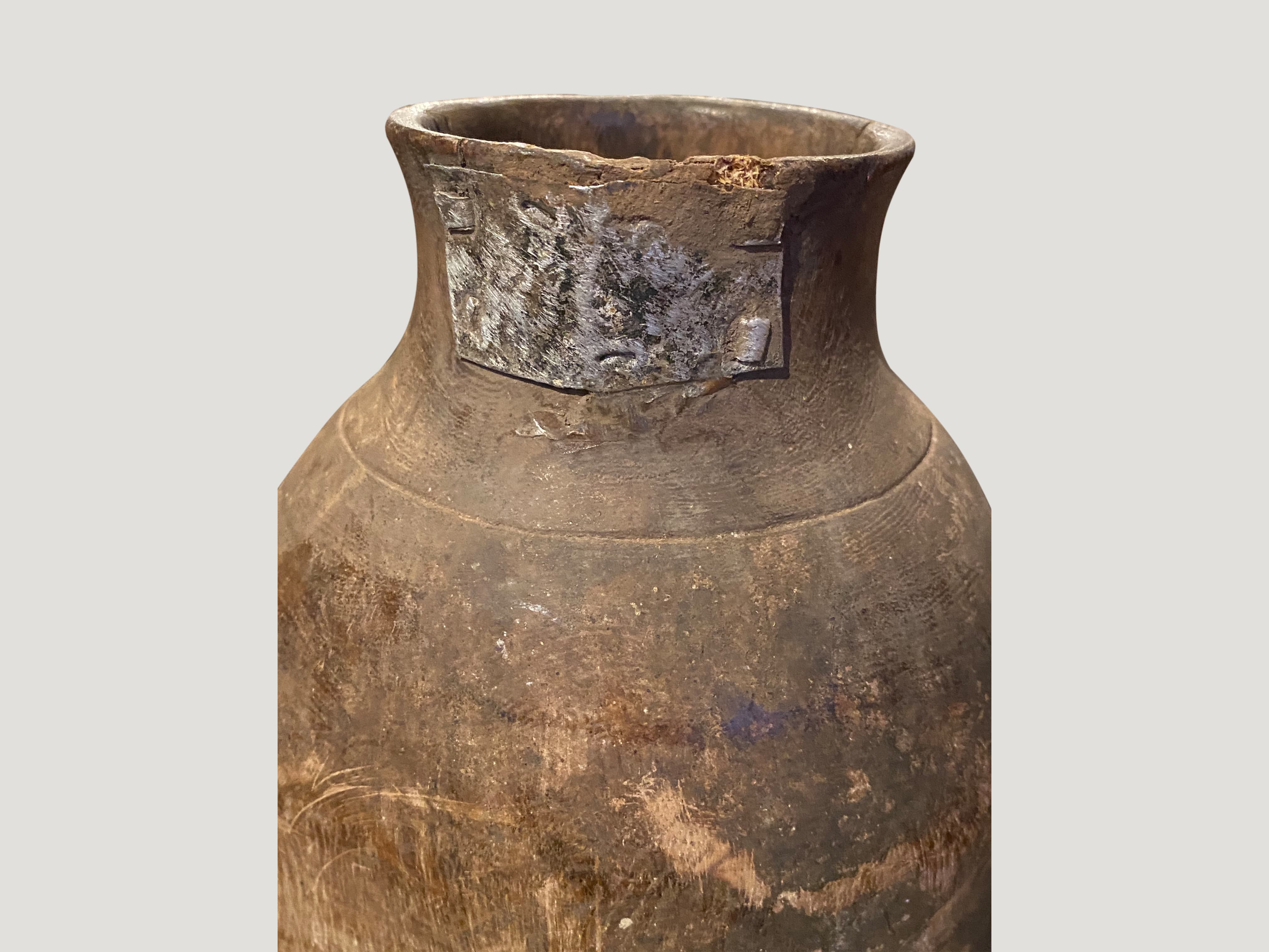antique african milk jug