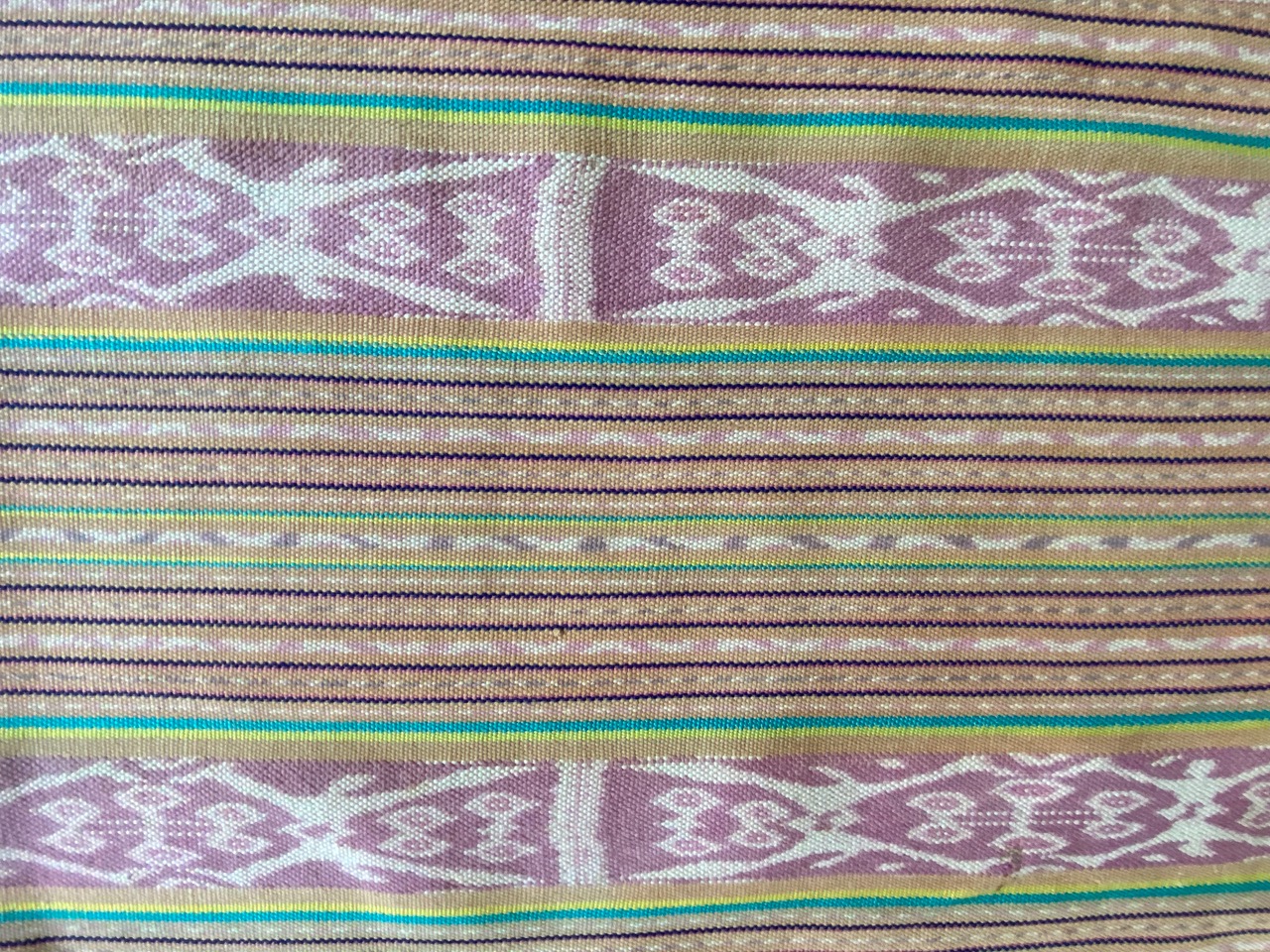 antique ikat textile from the island of Sumba