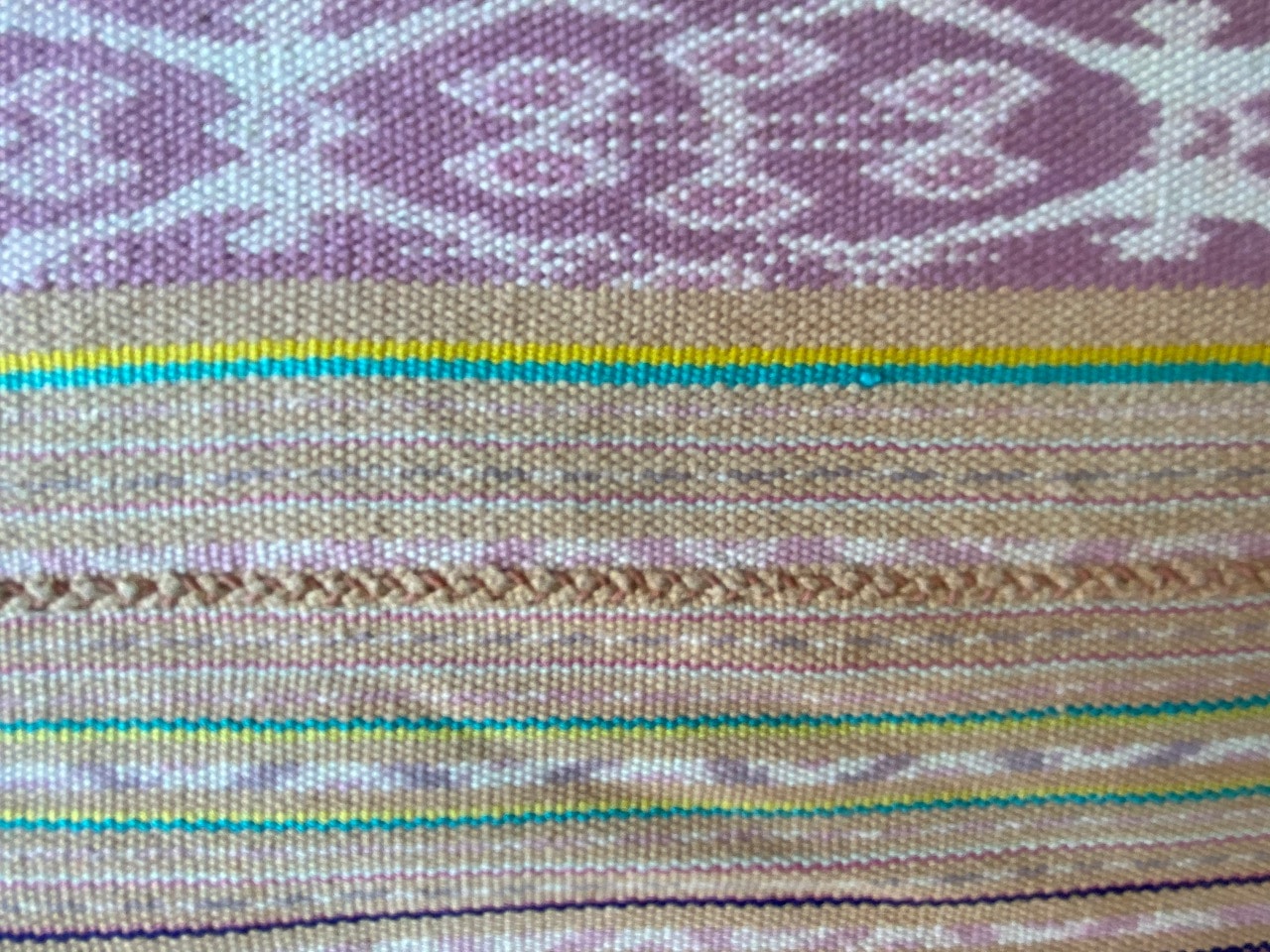 antique ikat textile from the island of Sumba