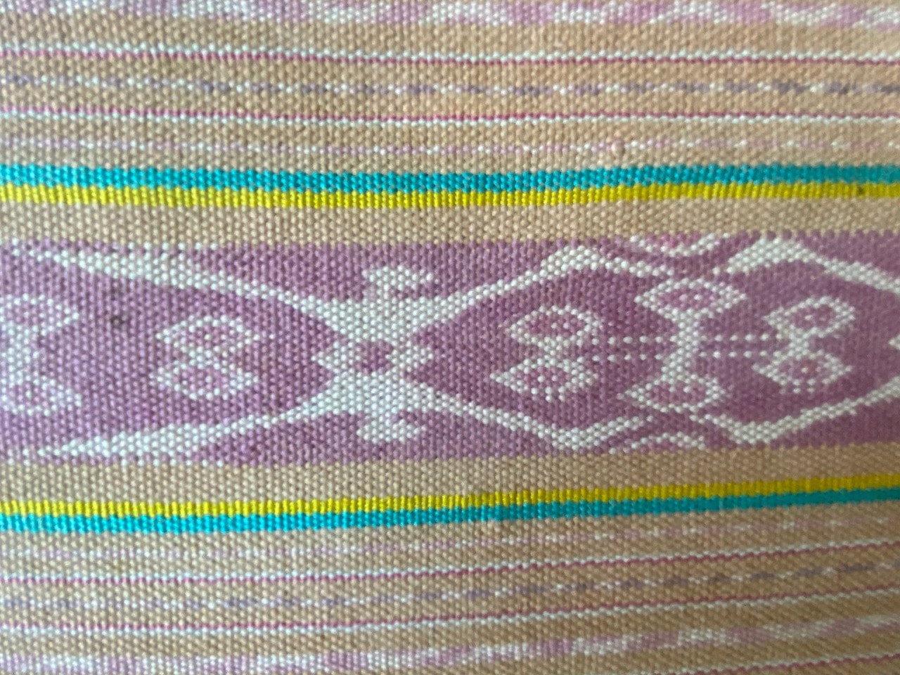 antique ikat textile from the island of Sumba