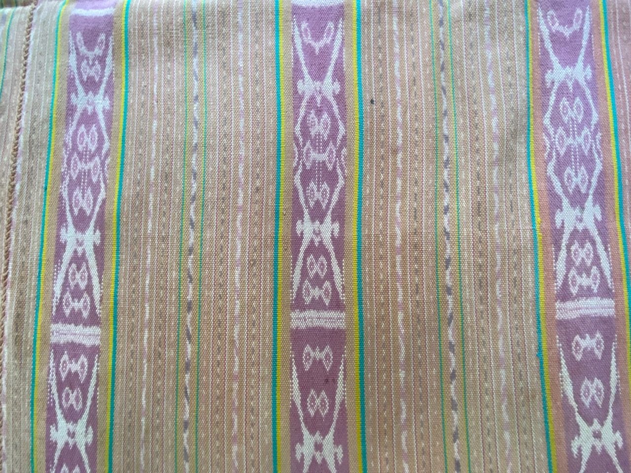 antique ikat textile from the island of Sumba