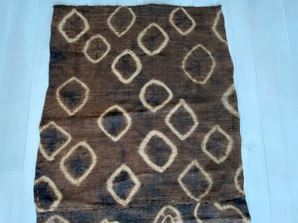 Antique African Raffia Textile 8ZR - Andrianna Shamaris