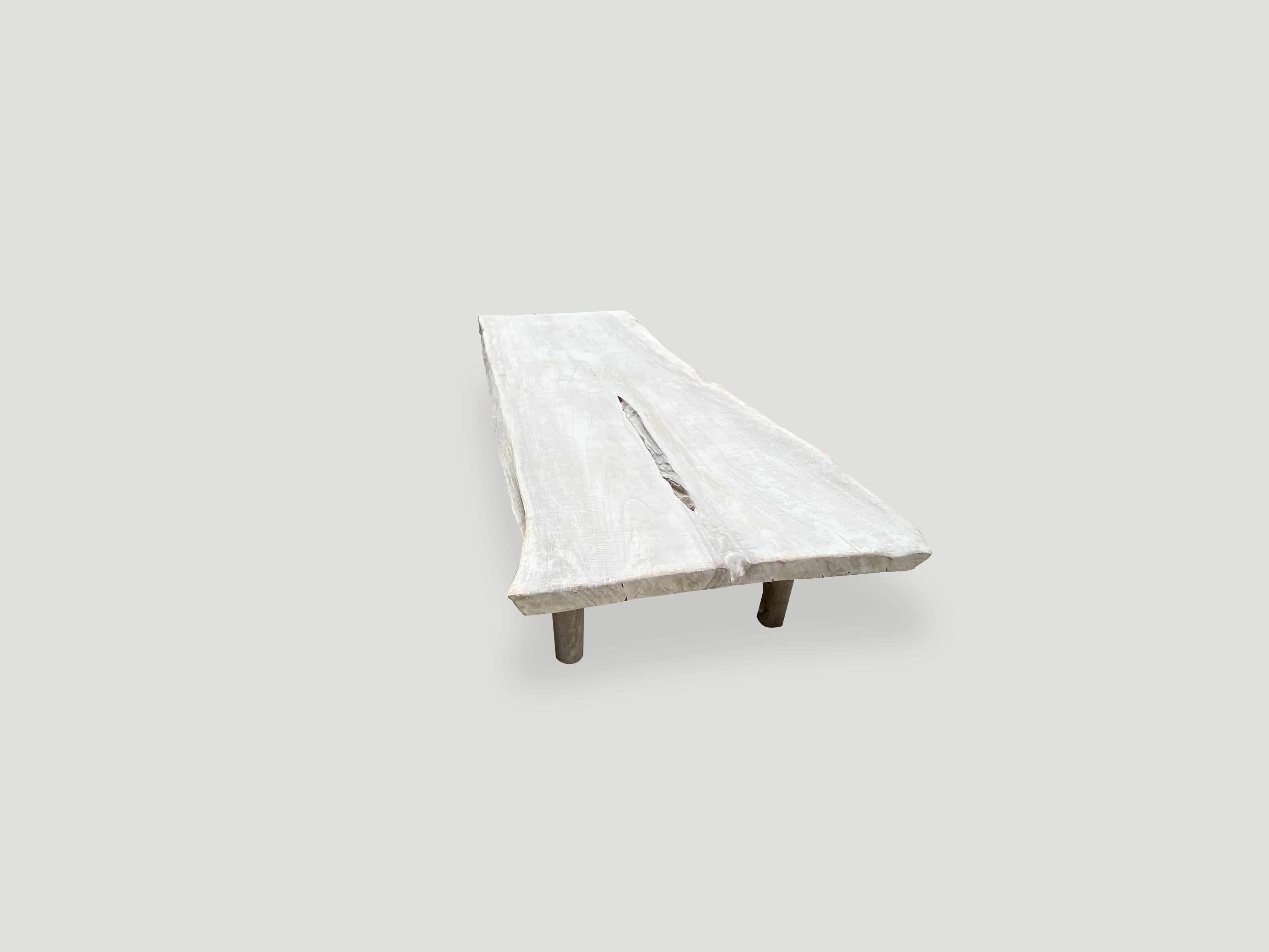 live edge single panel, reclaimed teak wood bench or coffee table
