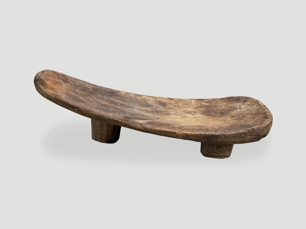 Wabi Sabi antique wooden bench or chaise