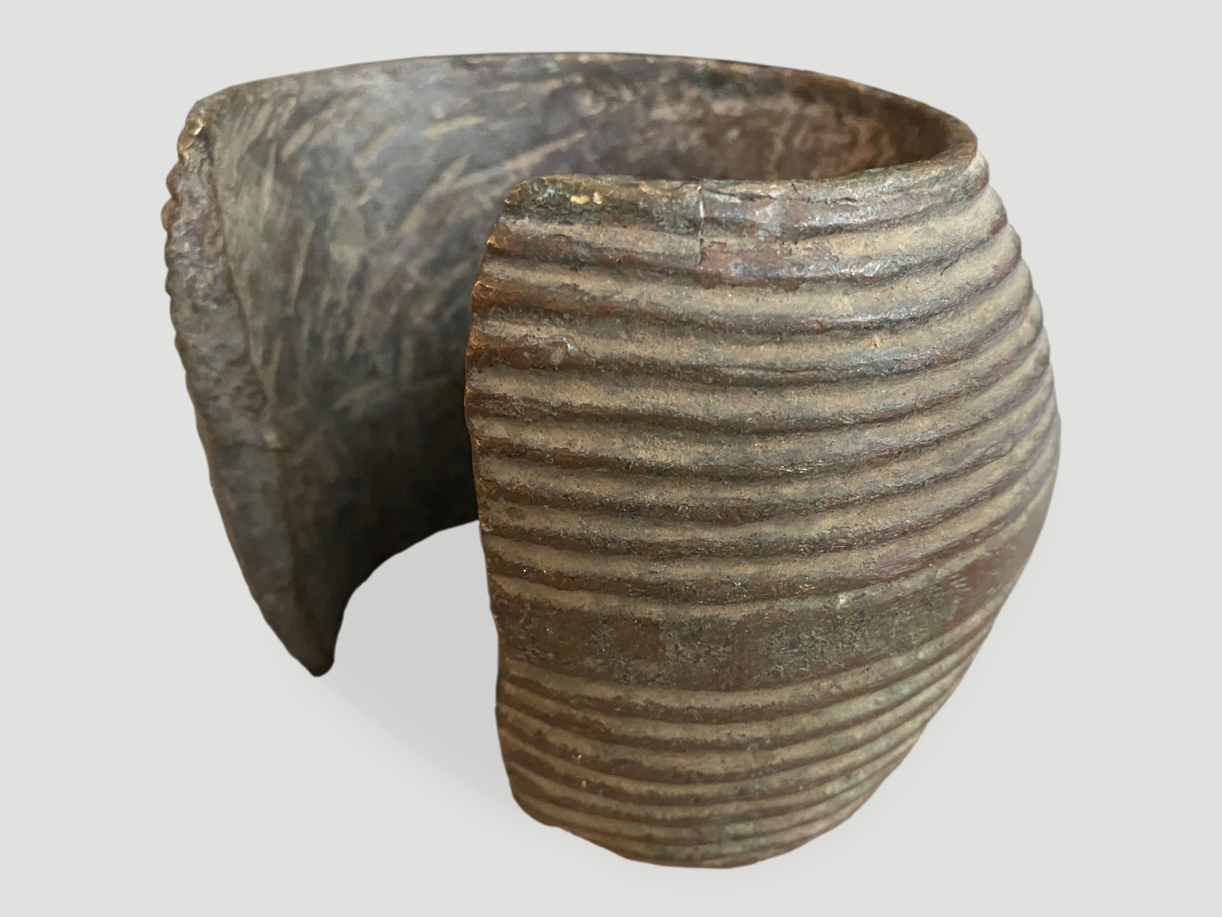 african antique bronze currency