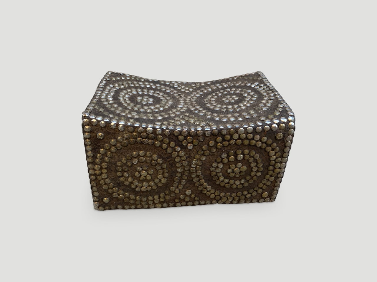 African Royalty Studded Stool