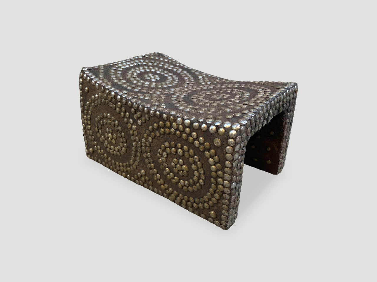 African Royalty Studded Stool