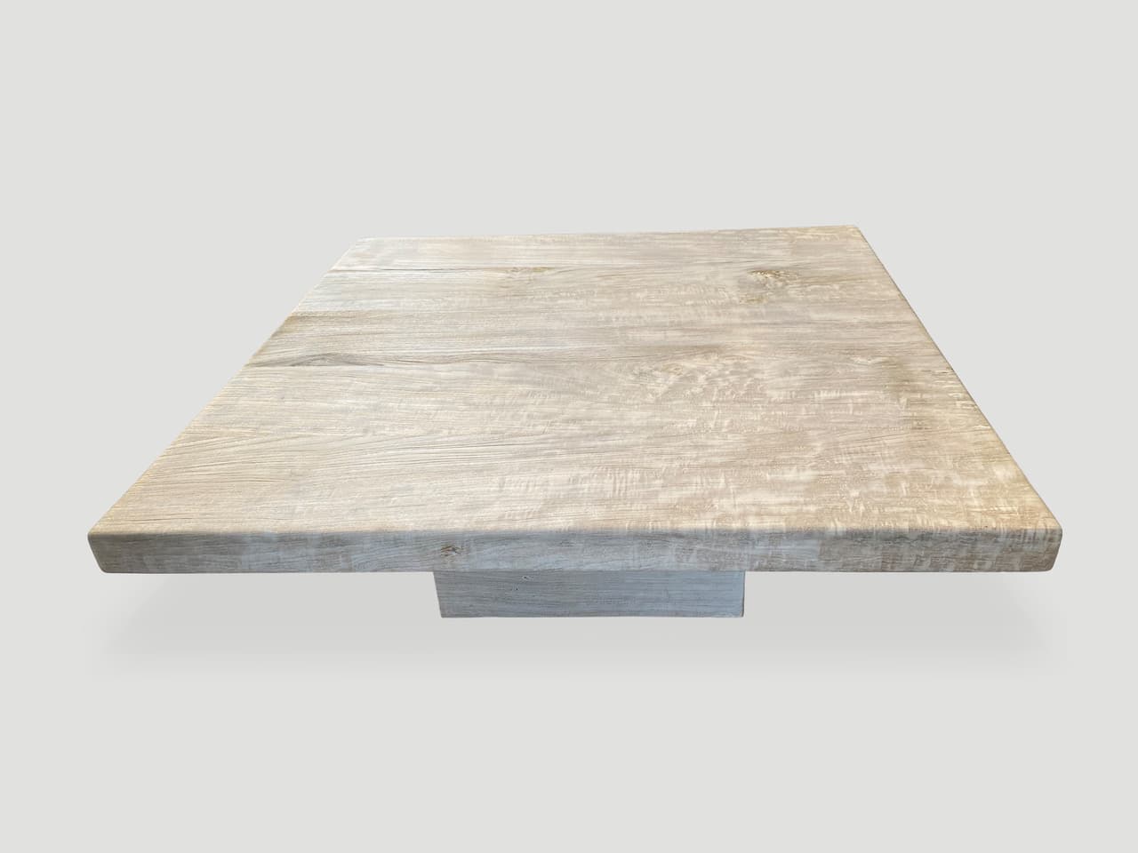 signature st. barts teak wood coffee table