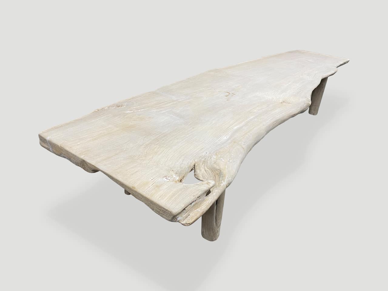 st barts teak wood table