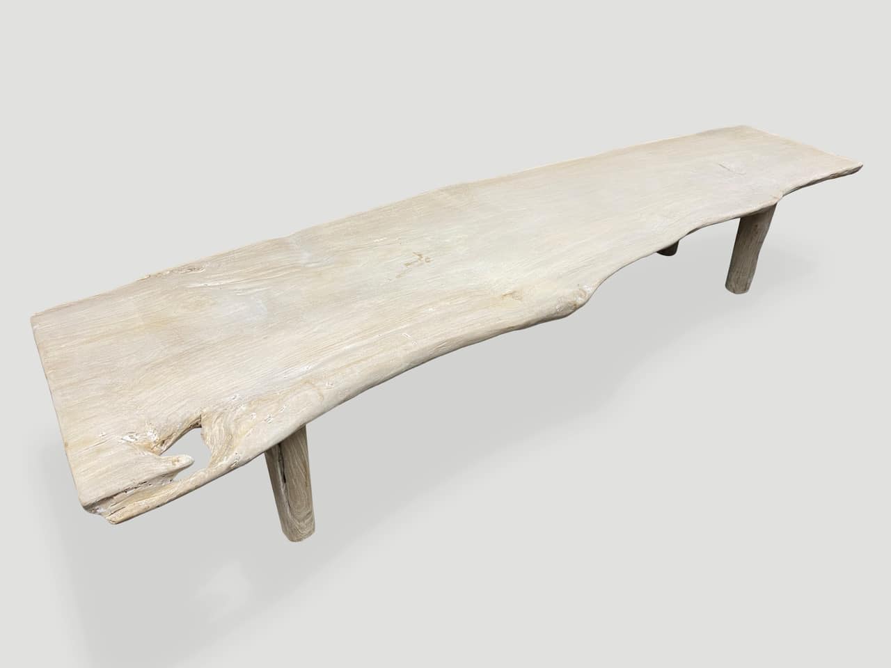 st barts teak wood table