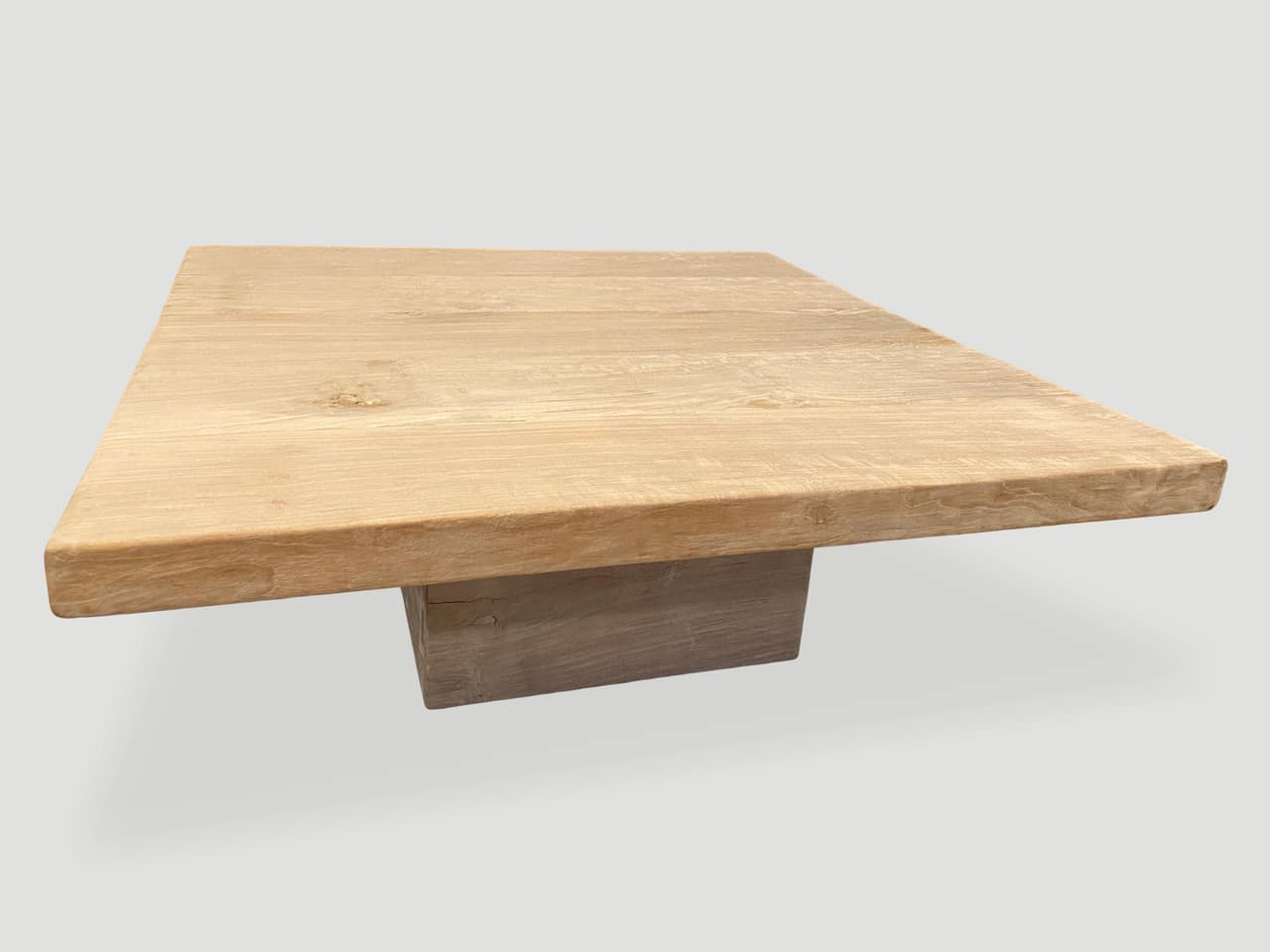 st barts teak wood coffee table
