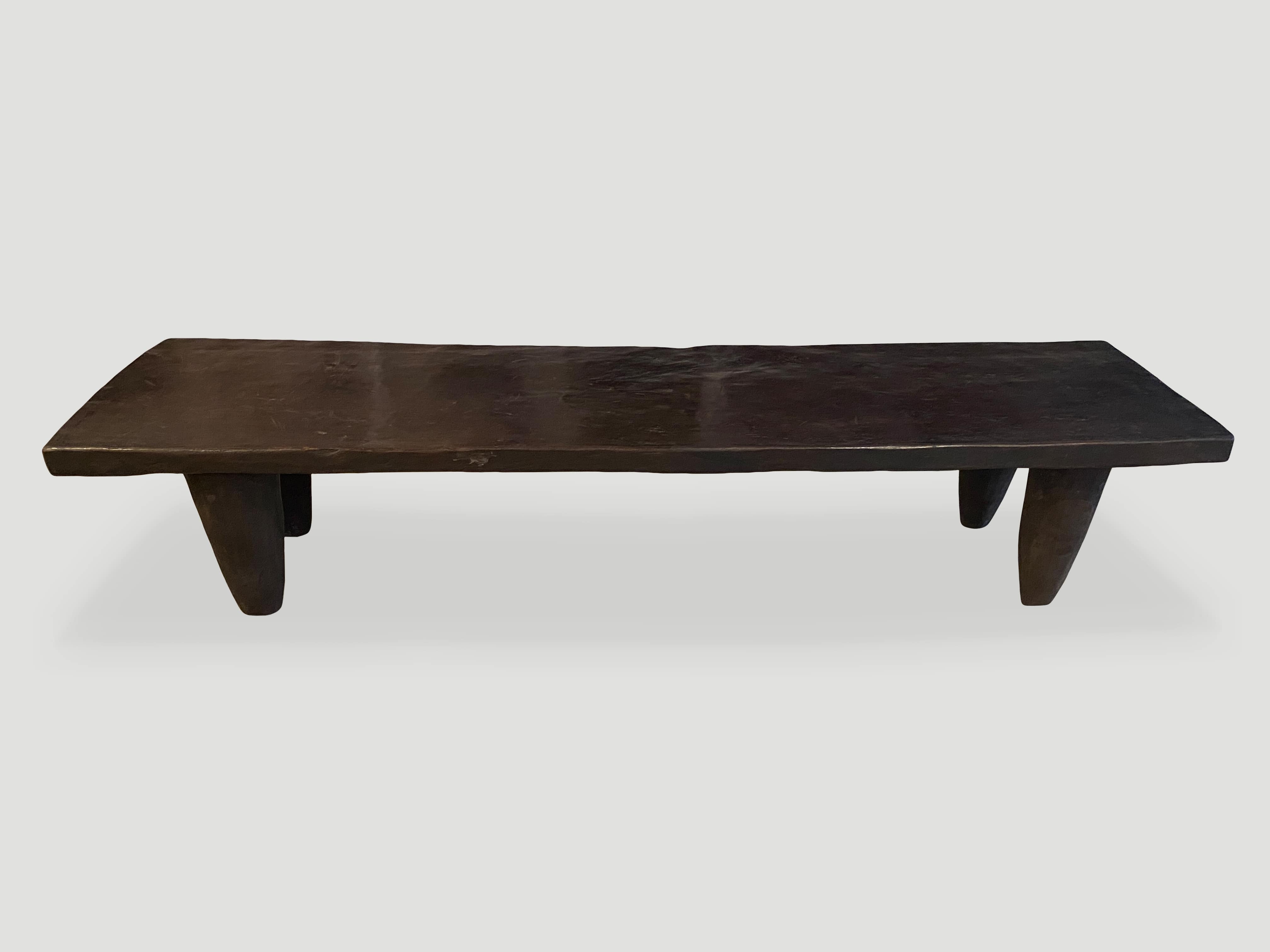 iroko wood antique african coffee table
