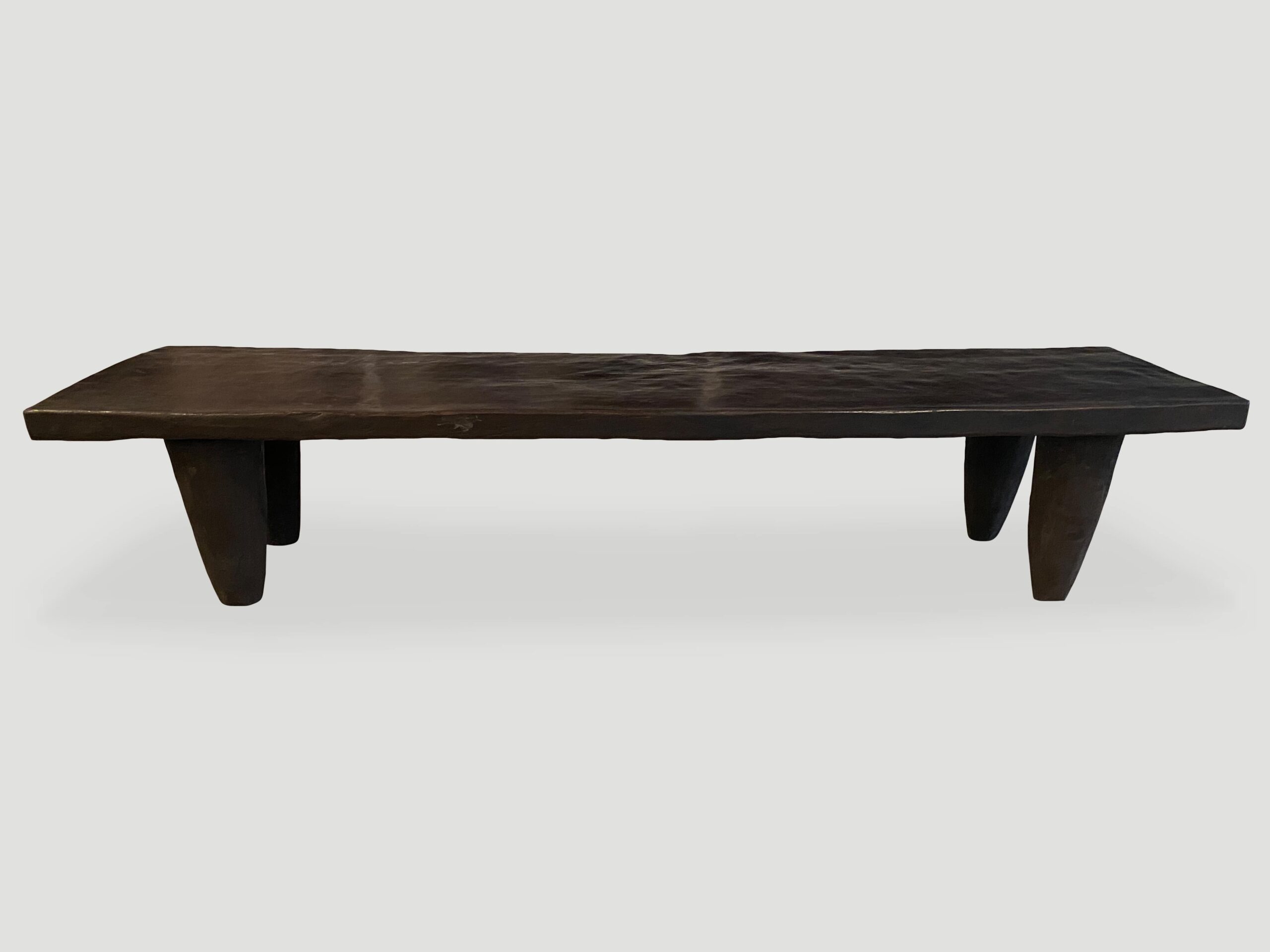 iroko wood antique african coffee table