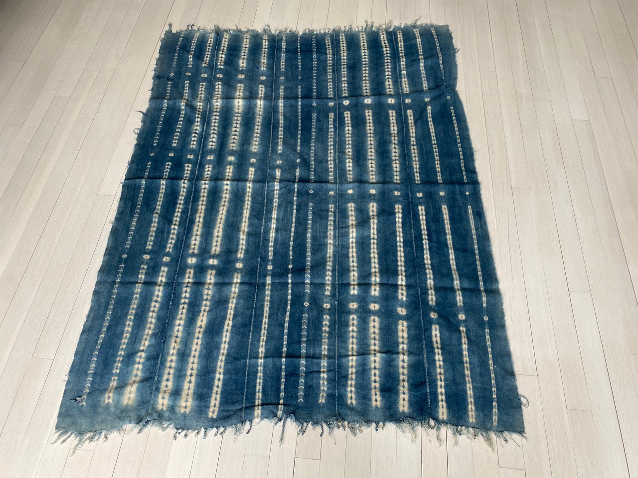 antique indigo Mali textile